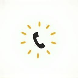 Stylized image depicting a phone symbol, representing contact or call.